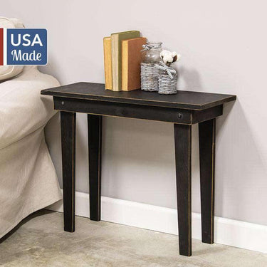 Black Wood Table - The Fox Decor